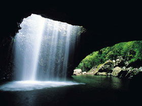 Natural Bridge, Springbrook National Park - Accommodation Whitsundays 0