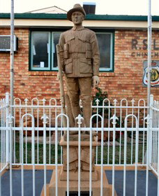 Soldier Statue Memorial, Chinchilla - Accommodation Whitsundays 0