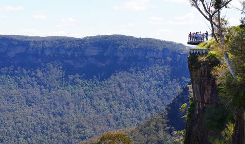 Echo Point Lookout (Three Sisters) - Accommodation Whitsundays 2