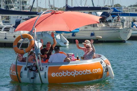 Self-Drive BBQ Boat Hire Mandurah - Group Of 7 - 10 People - Accommodation Whitsundays 0