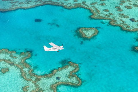 Scenic Flight - Great Barrier Reef, Heart Reef, Whitehaven Beach & Hill Inlet! - Accommodation Whitsundays 1