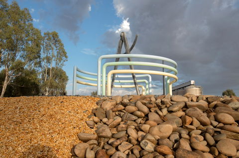 Lyrics, Landscapes And Lintels - Leeton Public Art Trail - Accommodation Whitsundays 1
