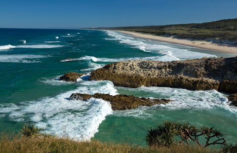 Main Beach, North Stradbroke Island (Minjerribah) - Accommodation Whitsundays 1
