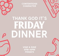 Thank God It's Friday Dinner - Vine and Dine - Accommodation Whitsundays