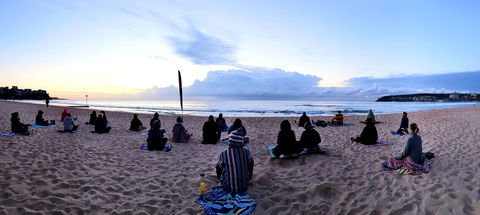Making Meditation Mainstream: Free Beach Meditation Session South Manly - Accommodation Whitsundays 0