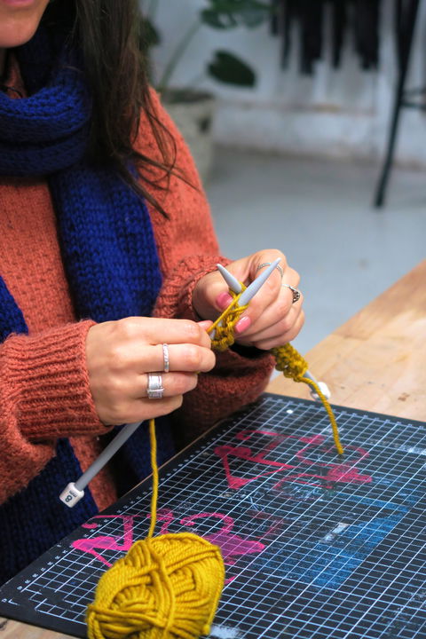 Knit & Sip! Make A Cosy Scarf - Accommodation Whitsundays 0