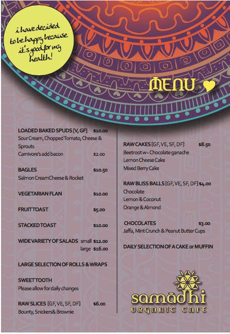 Samadhi Cafe - Accommodation Whitsundays 0