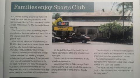 Maryborough Sports Club Inc - Accommodation Whitsundays 3
