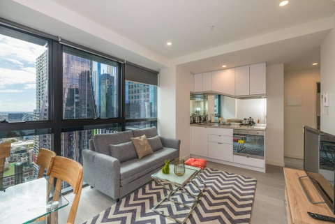 Central 2 Bedroom Deluxe Apartment@La Trobe Tower - Accommodation Whitsundays 0