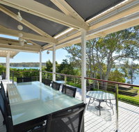 Morisset Bay Waterfront Views Lake House looking over Trinity Marina