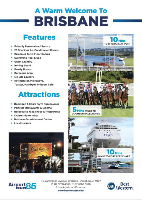 Best Western Airport 85 Motel - Accommodation Whitsundays 21