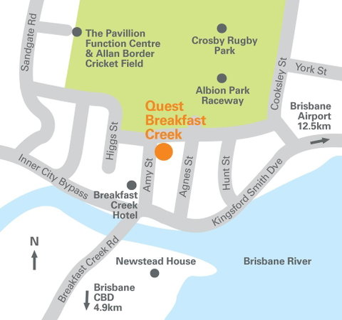 Quest Breakfast Creek - Accommodation Whitsundays 13