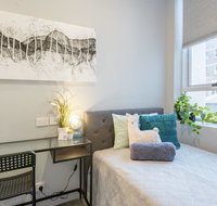 1 Private King Single Bed With En-Suite Bathroom In Sydney CBD Near Train UTS DarlingHarICCC hinatown - SHAREHOUSE - Accommodation Whitsundays