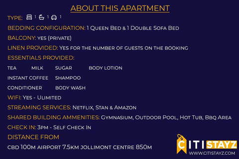 Perfectly Located Modern Apartment - Canberra CBD - Accommodation Whitsundays 2