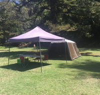Basin Ku-ring-gai Campsite Set Up - Accommodation Whitsundays
