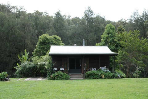 Romantic Wooden Nature Cabin Overlooking Forest & Crystal Clear River - Accommodation Whitsundays 0