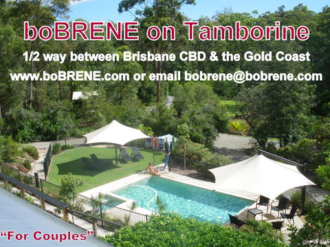 BoBRENE On Tamborine Nude Retreat - Cosy Chalet - Accommodation Whitsundays 0