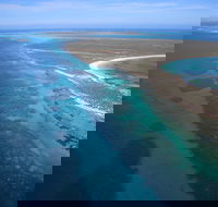 Pink Lake  Abrolhos Islands Scenic Flight - Accommodation Whitsundays