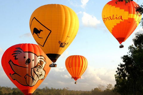 Natural Bridge & Springbrook Waterfalls Tour + Hot Air Balloon With Breakfast - Accommodation Whitsundays 0