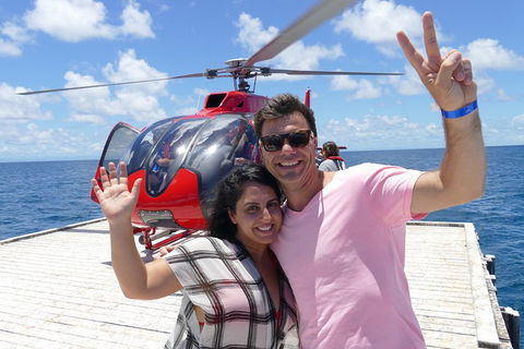 Full Day Reef Cruise Including 10 Minute Heli Scenic Flight: Get High Package - Accommodation Whitsundays 0