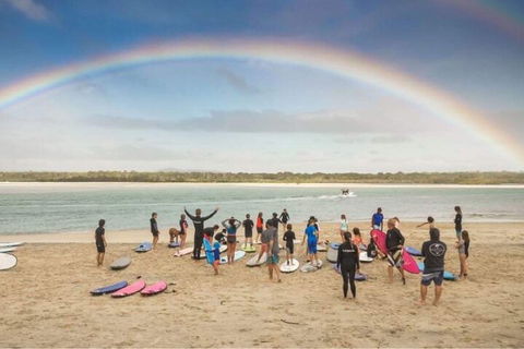 Private Beginners Surf Lessons, Noosa World Surf Reserve - Accommodation Whitsundays 2
