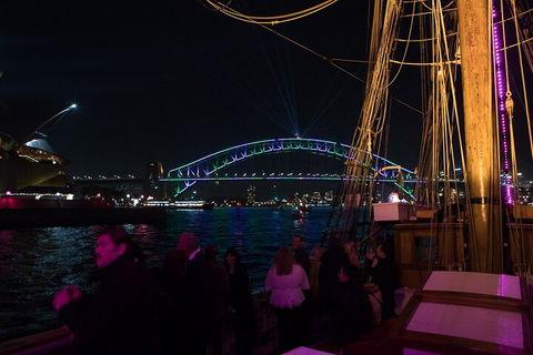 Vivid Tall Ships Dinner Cruise On Sydney Harbour - Accommodation Whitsundays 3