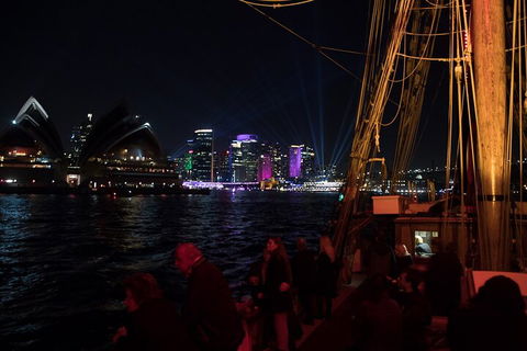 Vivid Tall Ships Dinner Cruise On Sydney Harbour - Accommodation Whitsundays 4